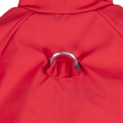 KB 041 - Kurtka SOFTSHELL z szelkami bezpieczeństwa P-11 - kolor czerwony rozmiar L