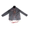 KB 042 - Kurtka SOFTSHELL z szelkami bezpieczeństwa P-11 lub P-11mX P-11 - kolor czarny rozmiar L