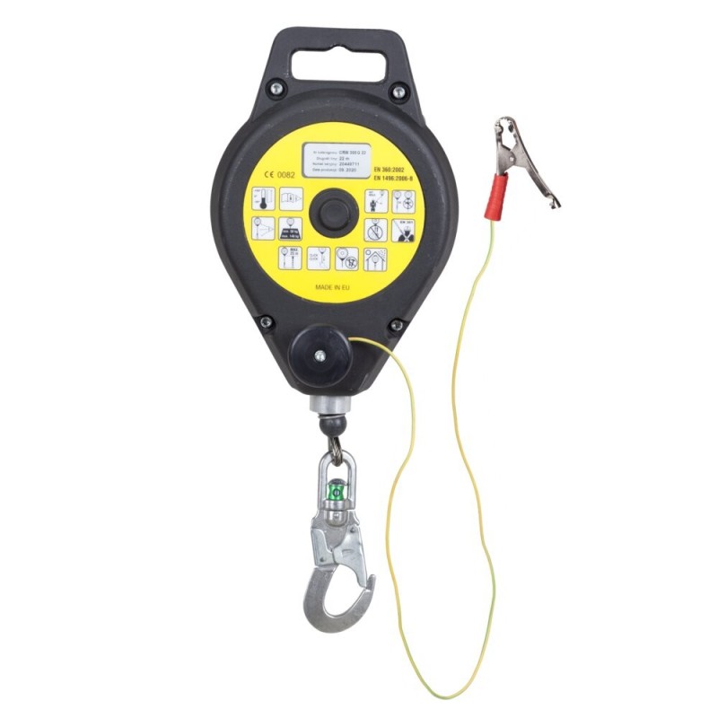 CRW 300G - Urządzenie samohamowne / Ratownicze urządzenie podnoszące - dł. liny 25 m CRW 300G - Urządzenie samohamowne / Ratownicze urządzenie podnoszące - dł. liny 25 m